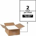 Avery&reg; 5-1/2" x 8-1/2" Labels, Ultrahold&reg;, 1,000 Labels (95526) - 5 1/2" Width x 8 1/2" Length - Permanent Adhesive - Rectangle - Laser - Matte White - Matte - Film - Permanent Adhesive, Durable, Stick & Stay, Customizable, Scuff Resistant, T