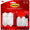 Command Small/Medium Designer Hook Value Pack - 3 lb (1.36 kg) Capacity - White - 4 / Pack