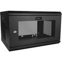 StarTech.com 6U Wall-Mount Server Rack Cabinet - Up to 16.9 in. Deep - For Server, LAN Switch, Patch Panel - 6U Rack Height14.80" Rack Depth - Wall Mountable Enclosed Cabinet - 2 Post - Black - Steel Mesh, Steel - 198.42 lb Maximum Weight Capacity