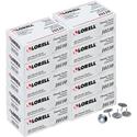 Lorell 5/16" Long Thumb Tacks - 0.31" Shank - 0.37" Head - for Schedule, Wall - Silver - Nickel Plated Steel - 100/Pack - 10 / Box