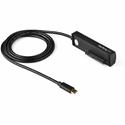 StarTech.com USB 3.1 (10Gbps) Adapter Cable for 2.5"/3.5" SATA Drives - USB-C - 1 x 22-pin SATA 3.0/Power - 1 x 24-pin USB 3.1 Type C - Male - Black - 1 Each