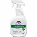 Clorox Healthcare Hydrogen Peroxide Cleaner Disinfectant Spray - 32 fl oz (1 quart) - Recommended For: Odor Remover - Disinfectant, Non-corrosive, Virucidal, Anti-bacterial - Clear - 1 Each