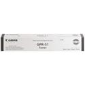 Canon GPR-51 Original Laser Toner Cartridge - Black - 1 Each - 19000 Pages
