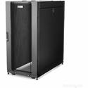StarTech.com 25U Server Rack Cabinet - 37 in. Deep Enclosure - For Server, LAN Switch, Patch Panel, KVM Switch, A/V Equipment - 25U Rack Height x 19" Rack Width x 35.20" Rack Depth - Floor Standing - Black - Steel Mesh, Steel - 2314.85 lb Dynamic/Rol