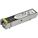 StarTech.com MSA Compliant SFP Transceiver Module - 100BASEBX - For Optical Network, Data Networking - 1 x LC Duplex 100Base-BX Network - Optical Fiber - Single-mode - Fast Ethernet - 100Base-BX - Hot-swappable - 1 Each
