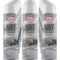 Claire Stainless Steel Polish and Cleaner - 15 fl oz (0.5 quart) - Lemon Scent - Non-abrasive, CFC-free - Clear Can - 12 / Carton