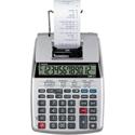 Canon P23-DHV-3 12-digit Printing Calculator - Clock, Calendar, Decimal Point Selector Switch, Sign Change - 2.2" Height x 6.4" Width x 9.1" Length - Silver - 1 Each