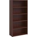 Lorell Prominence 2.0 Bookcase - 69" Height x 34" Width x 12" Depth, x 1" Thickness Top - 0 Door(s) - 6 Shelve(s) - Band Edge - Material: Particleboard - Finish: Laminate - 1 Each