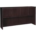 Lorell Prominence 2.0 Hutch - 39" Height x 72" Width x 16" Depth - 4 Door(s) - Material: Particleboard - Finish: Laminate - 1 Each