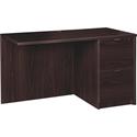 Lorell Prominence 2.0 Right Return - 29" Height x 42" Width x 24" Depth, x 1" Thickness Top - Total Drawer(s): 2 - Band Edge - Material: Particleboard - Finish: Laminate - 1 Each