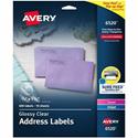 Avery&reg; Easy Peel High Gloss Clear Mailing Labels - 2/3" Width x 1 3/4" Length - Permanent Adhesive - Rectangle - Inkjet, Laser - Clear - Film - 60 / Sheet - 10 Total Sheets - 600 Total Label(s) - 1 Pack
