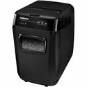 Fellowes AutoMax 200M Auto Feed Shredder - Non-continuous Shredder - Micro Cut - 200 Per Pass - for shredding Staples, Credit Card, Paper - 0.078" x 0.546" Shred Size - P-5 - 11 ft/min - 9" Throat - 25 Minute Run Time - 25 Minute Cool Down Time - 8.5