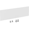 Lorell Relevance Series Modesty/Privacy Panel - 59" Width x 15.7" Height - Clear - 1 Each