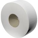 Livi Jumbo Bath Tissue - 2 Ply - 3.30" Width x 850 ft Length - 3 19/64" Core - White - Fiber - 12 / Carton