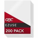 GBC EZUse Speed Format Thermal Laminating Pouches - Sheet Size Supported: Letter 8.50" Width x 11" Length - Laminating Pouch/Sheet Size: 5 mil Thickness - UV Resistant, Fade Resistant - Clear - 200 / Pack