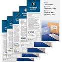 Business Source Bright White Premium-quality Address Labels - 3 1/3" Widthss x 4" Length - Permanent Adhesive - Rectangle - Laser, Inkjet - White - Jam-free - 6 / Sheet - 500 Total Sheets - 600/Pack - 5 / Carton