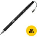 Integra Antimicrobial Replacement Counter Pen - Black Ink - Rubber Barrel - 12 / Box