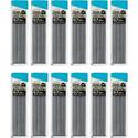 Pentel Super Hi-Polymer Leads - 0.7 mm , Medium Point - HB - Black Lead - 30/Tube - 12 / Box