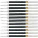 EnerGel Retractable Liquid Pen Refills - 0.70 mm , Medium Point - Black Ink - Smudge Proof, Smear Proof, Quick-drying Ink, Glob-free, Smooth Writing - 12 / Box