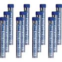 Pentel Mechanical Pencil Eraser Refills - White - 5/Tube - 12 / Box
