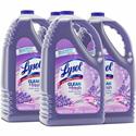 Lysol Clean/Fresh Lavender Cleaner - For Multi Surface - 144 fl oz (4.5 quart) - Clean & Fresh Lavender Orchid Scent - Recommended For: Stain Remover - Long Lasting, Disinfectant - Purple - 4 / Carton