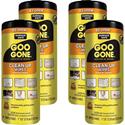 Goo Gone Tough Task Wipes - Disposable, Non-abrasive - White - 24/Tub - 4 / Carton