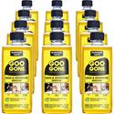 Goo Gone Gum/Glue Remover - For Multipurpose - 8 fl oz (0.3 quart) - Citrus Scent - Recommended For: Grease Remover - Easy to Use - Orange - 12 / Carton