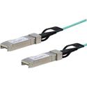 StarTech.com SFP+ Active Optical Cable - 5 m (16.4 ft.) - 16.40 ft Fiber Optic Network Cable for Network Device, Switch, Server, Transceiver, Router, Network Firewall - First End: 1 x SFP+ Network - Male - Second End: 1 x SFP+ Network - Male - 10 Gbi