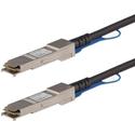 StarTech.com Juniper QFX-QSFP-DAC-3M Compatible - QSFP+ Direct Attach Cable - 3 m (9.8 ft.) - 9.84 ft Twinaxial Network Cable for Network Device, Server, Switch, Router - First End: 1 x QSFP+ Network - Male - Second End: 1 x QSFP+ Network - Male - 40