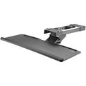 StarTech.com Under-Desk Keyboard Tray - Adjustable - 8.5" Height x 30.8" Width - Black - Steel, Plastic - 1 Each