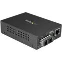 StarTech.com Gigabit Ethernet to SC Fiber Media Converter - 1000Base-SX - Multimode 550 m - 1 x Network (RJ-45) - 1 x SC Ports - DuplexSC Port - Multi-mode - 850 nm Fiber - Gigabit Ethernet - 1000Base-T, 1000Base-SX, 1000Base-TX, 10Base-T - 0.55 km -