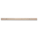 Wooden Meter Stick, Standard/Metric, 39.5", Clear Lacquer Finish, 12/Box