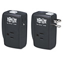 Protect It! Portable Surge Protector, 2 Outlets, Direct Plug-In, 1050 Joules
