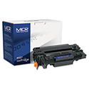 Compatible CE255A(M) (55AM) MICR Toner, 6,000 Page-Yield, Black