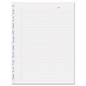 MiracleBind Ruled Paper Refill Sheets for all MiracleBind Notebooks and Planners, 11 x 9.06, White/Blue Sheets, Undated