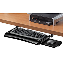 Office Suites Underdesk Keyboard Drawer, 20.13w x 7.75d, Black