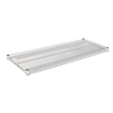 Industrial Wire Shelving Extra Wire Shelves, 48w X 18d, Silver, 2 Shelves/carton