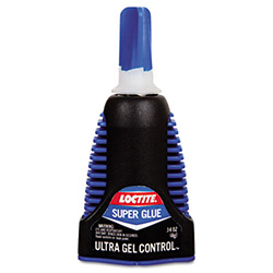 Ultra Gel Control Super Glue, 0.14 oz, Dries Clear