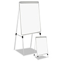 Dry Erase Board with A-Frame Easel, 29 x 41, White Surface, Silver Frame