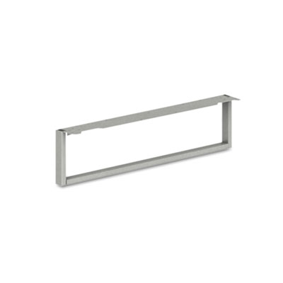 Voi O-Leg Support for Low Credenza, 2 x 29.75 x 7, Platinum Metallic