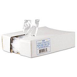 Silverware Bags, 3.5" x 1.5" x 10", Clear, 2,000/Carton