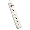 Tripp Lite series TLP606TAA 6-Outlet Surge Protector TAA Compliant - NEMA 5-15P - 6 x NEMA 5-15R - 6 ft Cord - 790 J Surge Energy - 120 V AC Voltage - 1800 W - Wall Mountable