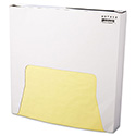 Grease-Resistant Paper Wraps and Liners, 12 x 12, Yellow, 1,000/Box, 5 Boxes/Carton