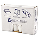 High-Density Commercial Can Liner Value Pack, 45 gal, 11 mic, 40" x 46", Clear, Interleaved Roll, 25 Bags/Roll, 10 Rolls/CT