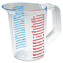 Bouncer Measuring Cup, 16 oz, Clear