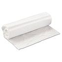 High-Density Commercial Can Liner Value Pack, 30 gal, 9 mic, 30" x 36", Natural, Interleaved Roll, 25 Bags/Roll, 20 Rolls/CT