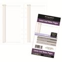 Lined Notes Pages for Planners/Organizers, 6.75 x 3.75, White Sheets, Undated, 30 Sheets
