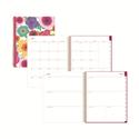 Mahalo Academic Year Create-Your-Own Cover Weekly/Monthly Planner, Floral Artwork, 11 x 8.5, 12-Month (July-June): 2025-2026