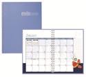 Seasonal Monthly Planner, Illustrated Seasons Artwork, 10 x 7, Light Blue Cover, 12-Month (Jan to Dec): 2026