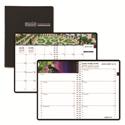 Earthscapes Recycled Weekly/Monthly Planner, Gardens of the World Photography, 10 x 7, Black Cover, 12-Month (Jan-Dec): 2026